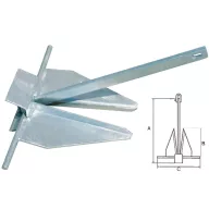 Anchor Danforth 8 kg