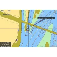 Dunaj, Cisa węgierska. mapa cyfrowa Lowrance