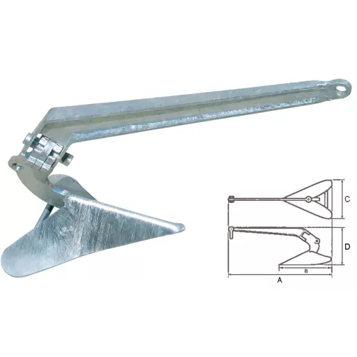 Kotwica CQR 5 kg