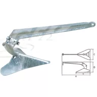 Kotwica CQR 16 kg