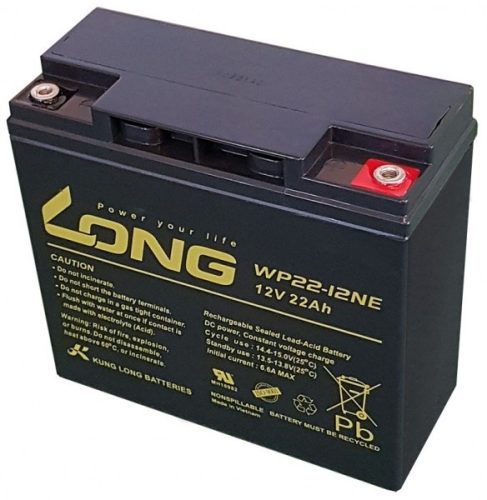Długi akumulator 12 V - 22 A FRX