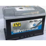 Akumulator ZAP Silver Premium 80 Ah