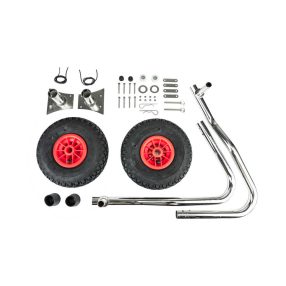 Nadmuchiwane koła transportowe do łodzi w parach