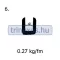 Profil gumowy EPDM model 6 SOL