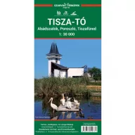 Książka, mapa turystyczna jeziora Cisa