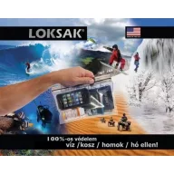   Wodoodporny worek Loksak L-ALOK3-8X11 w opakowaniu po trzy sztuki