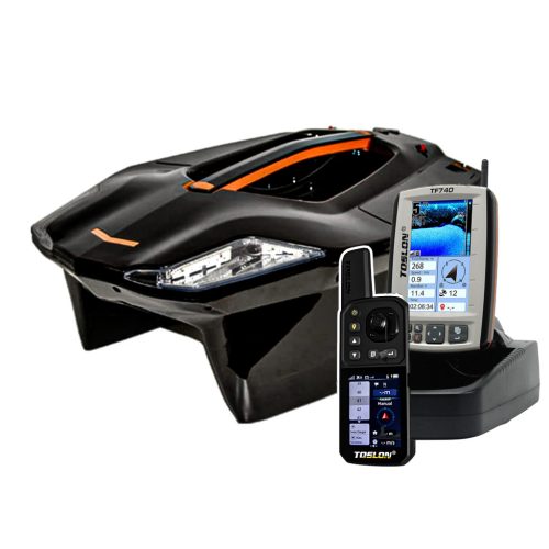 Łódź feederowa Toslon X-Boat 730 + echosonda TF 500