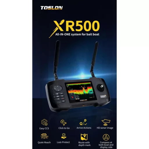 Pilot zdalnego sterowania Toslon XR-500 - sonar i autopilot