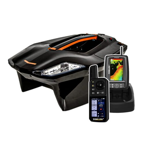 Łódź feederowa Toslon X-Boat 730 + echosonda TF 500