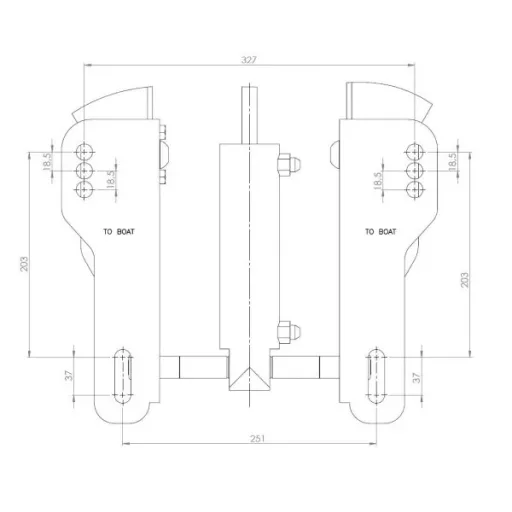 Podnośnik hydrauliczny STRONGER HL 2000 STR