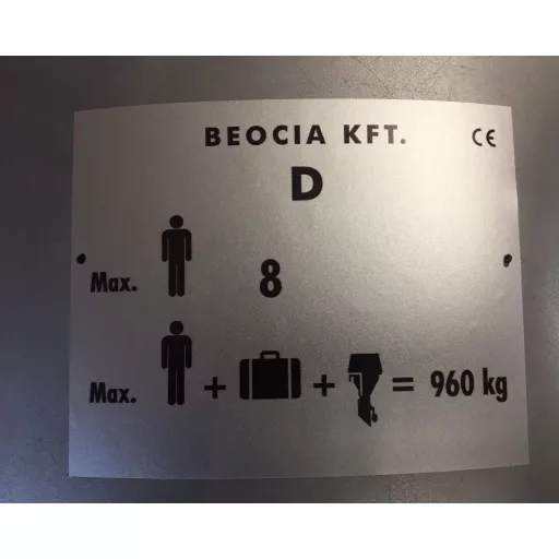 Nadmuchiwana łódź Cadrava 630SZ do celów serwisowych