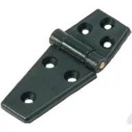 Zawias plastikowy płaski czarny 98x40 mm