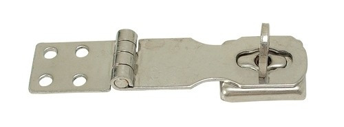 Kłódka z oczkiem odwracalnym, stal nierdzewna 100 x 25 mm,