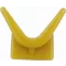 Zderzak przedni przyczepy Y-stop żółty 70x73x89 mm