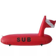 Nadmuchiwana boja nurkowa o długości 50 cm