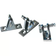 Metalowa stopa podporowa bimini ze śrubą kątową 22 mm