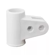  Samozamykająca się plastikowa końcówka rurki Bimini 20 mm biała