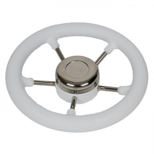 Kormány küllős fehér 280 mm