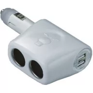   Zapalniczka samochodowa z podwójnym gniazdem USB, 2-gniazdowa
