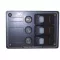 Panel sterowania z 3 standardowymi diodami LED