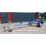   Bagażnik na opony do przyczep Alfa Neo bez hamulców maks. 3,5 m, 315 kg