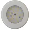 Lampa sufitowa do kabiny z 21 diodami LED wykonana z metalu i białego plastiku