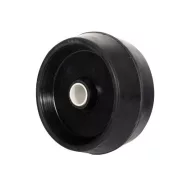 Rolka boczna przyczepy czarna 105x50 mm