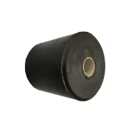 Rolka boczna przyczepy czarna 70x70 mm