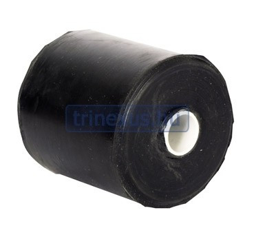 Rolka boczna przyczepy czarna 70x70 mm