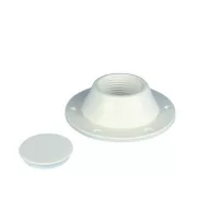   Podstawa montażowa stołu wykonana z białego tworzywa sztucznego 55 mm