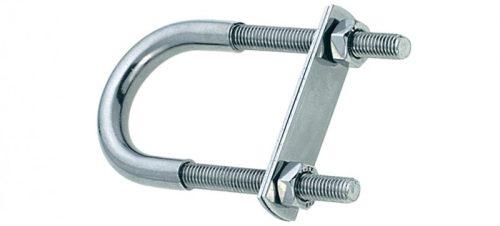 Ucho holownicze 6X90 mm w kształcie litery U ze stali nierdzewnej