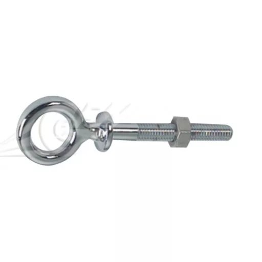 Ucho holownicze okrągłe 6x80 mm ze stali nierdzewnej