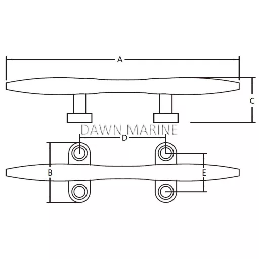  Knaga ze stali nierdzewnej 100 mm