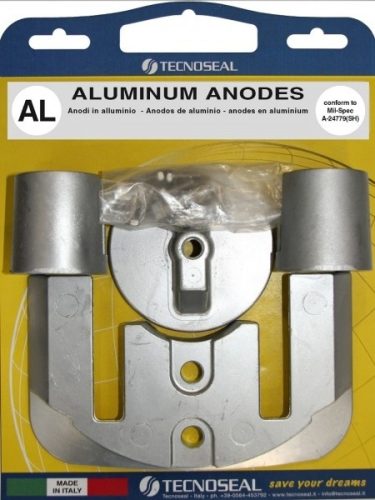 Zestaw anod Mercury Bravo II-III Aluminium
