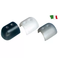   Końcówka profilu gumowego z tworzywa sztucznego 60 mm w kolorze białym