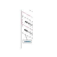 Para śrub zaciskowych silnika Haswing Cayman B80 HSW