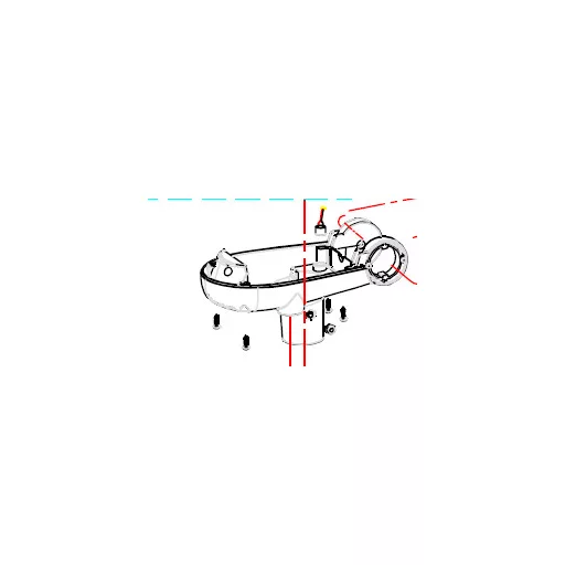 Haswing Protruar 3 24V obudowa górna/dolna HSW