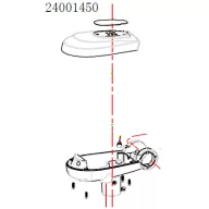Obudowa górna/dolna Haswing Protruar 3 12V HSW