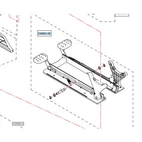 Mechanizm mocowania dziobu