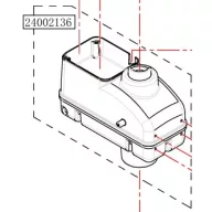 Haswing Cayman B55 GPS, B80 kontroler GPS biały HSW