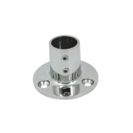 Pionowa podstawa poręczy ze stali nierdzewnej, 22 mm