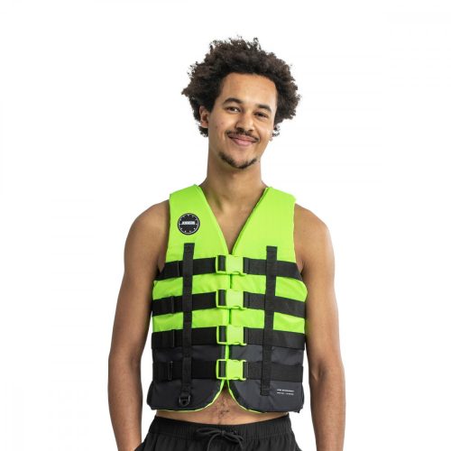 Kamizelka sportowa Jobe 4 Buckle Life Vest Lime 2XL