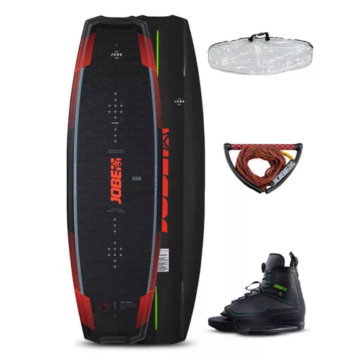 Wakeboard Jobe Logo 138 i pakiet pojedynczych wiązań