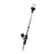 Okrąg z białego aluminium ECO 54 cm, flaga, czarny