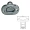 Korek wylotu wody stalowy owalny 32 mm