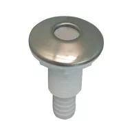   Rura wylotowa przez obudowę, kołnierz z tworzywa sztucznego i stali, 83 mm