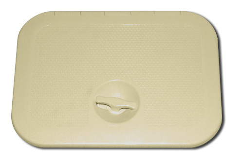 Pokrywa schowka z zatrzaskiem ABS beżowa 270x372 mm