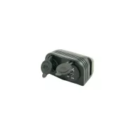 Zapalniczka 12 V i podwójne złącze USB EMS