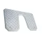 Lustro antywibracyjne z tworzywa sztucznego 316x212 mm