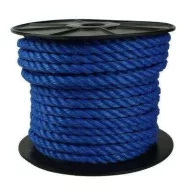 Lina skręcana PE 12 mm ciemnoniebieska